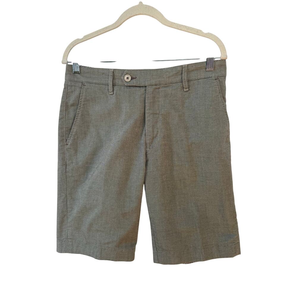 Ted Baker Shorts Men's 30R Gray 90% Cotton